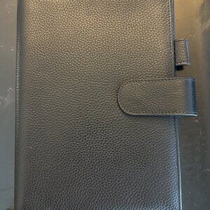 Moterm Leather Cover for A5 Notebook - Black